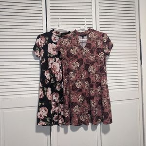 2 Flower Dresses